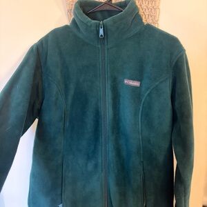 Columbia womensForest Green Fleece Jacket